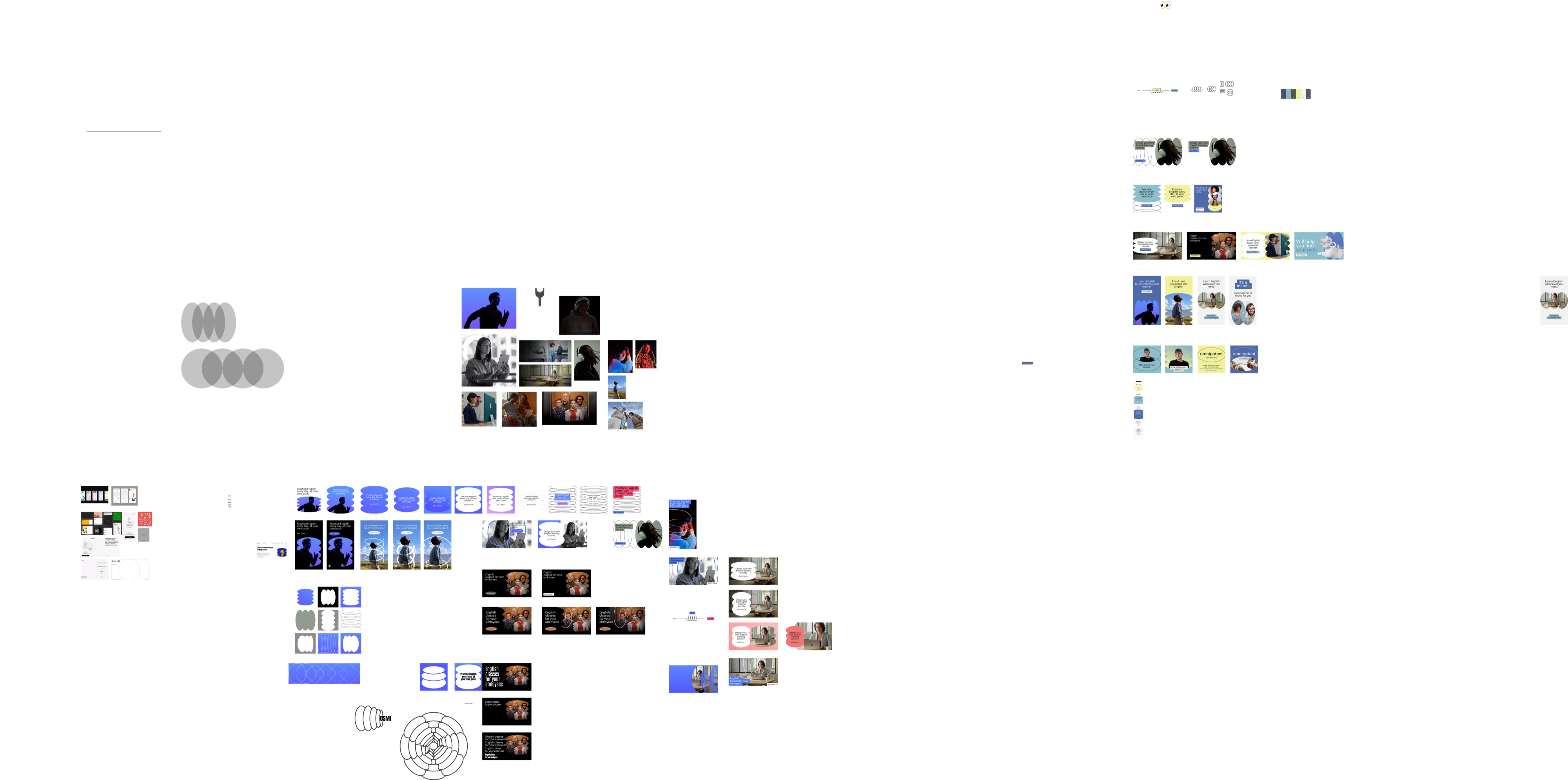 Концепт HELIX — спираль, тёмная палитра, Inside Movement, SMM-макеты